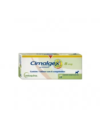 CIMALGEX 8 MG C/08 CP