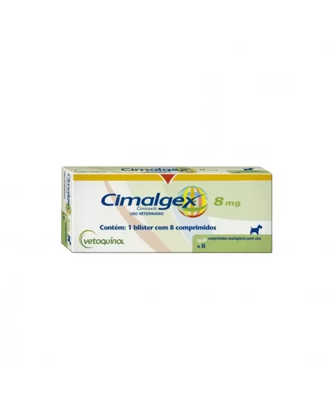 CIMALGEX 8 MG C/08 CP