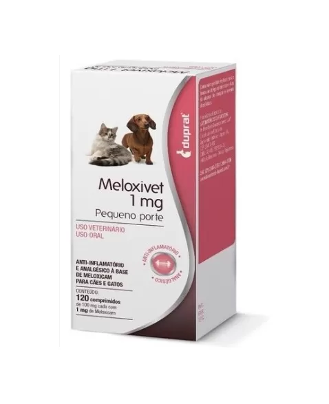 *MELOXIVET 1 MG 120 CP