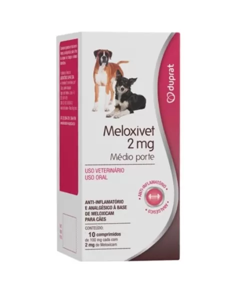 *MELOXIVET 2 MG 10 CP