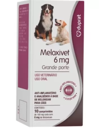 *MELOXIVET 6 MG 10 CP