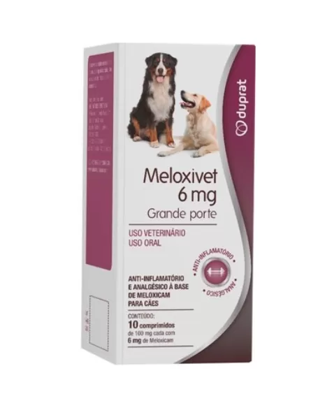 *MELOXIVET 6 MG 10 CP