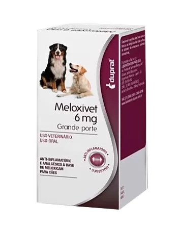 *MELOXIVET 6 MG 120 CP