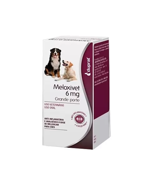 *MELOXIVET 6 MG 120 CP