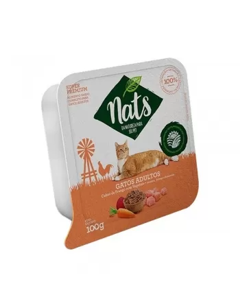 POTE NATS GATOS FRANGO 100 GR