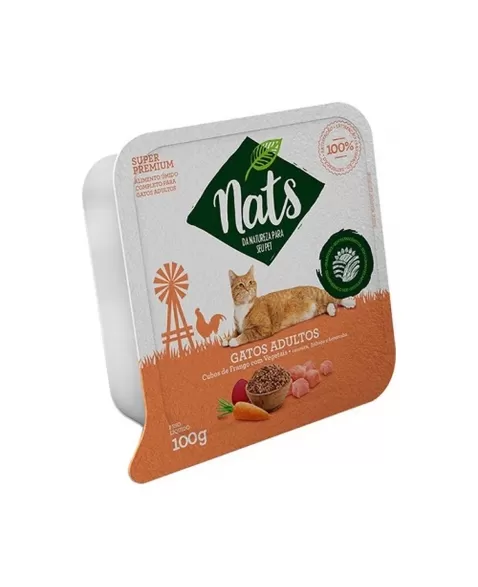 POTE NATS GATOS FRANGO 100 GR