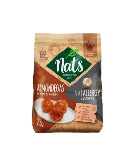 ALMONDEGAS NATALLERGY 65G DS C/ 6