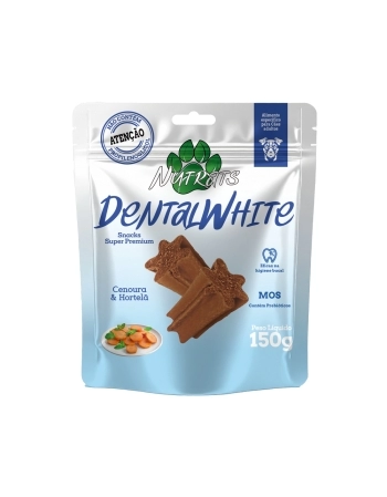 SNACKS NUTRATS SAÚDE BUCAL DENTALWHITE 150 GR