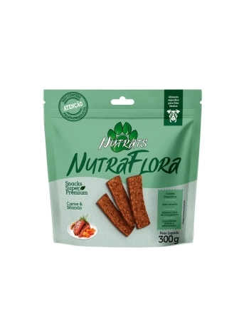 SNACKS NUTRATS NUTRAFLORA 300 GR CX C/ 24