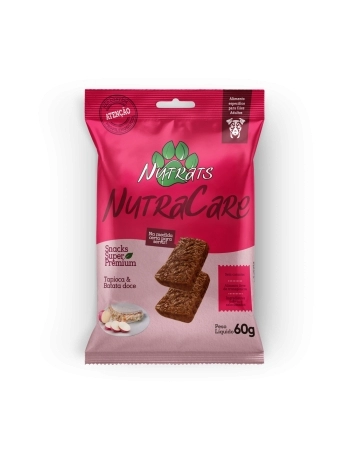 SNACKS NUTRATS NUTRACARE 60 GR DISPLAY C/ 12 CX C/ 6