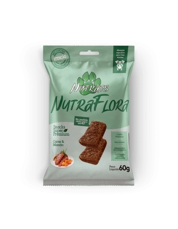 SNACKS NUTRATS NUTRAFLORA 60 GR DISPLAY C/ 12 CX C/ 6