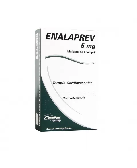 ENALAPREV 5 MG 20 CP