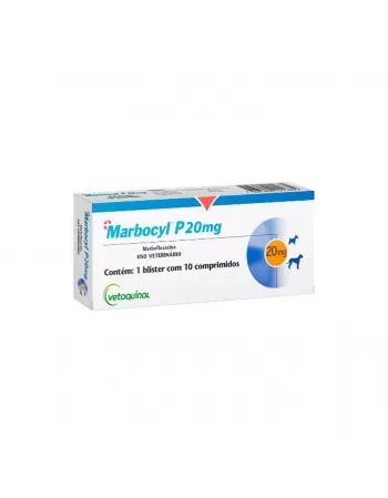 MARBOCYL P 20 MG 10 CP