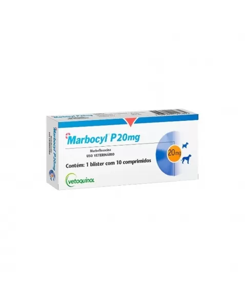 MARBOCYL P 20 MG 10 CP