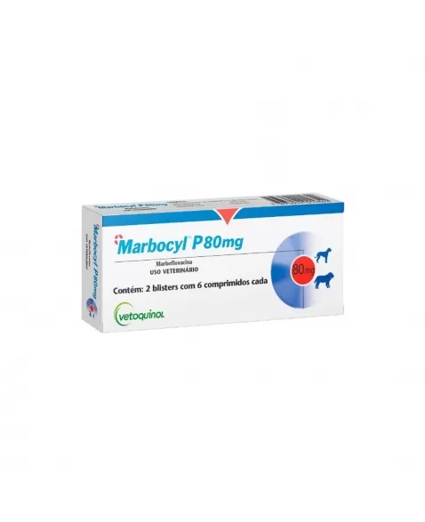 MARBOCYL P 80 MG 12 CP