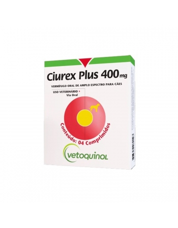 CIUREX PLUS 400 MG 4 CP