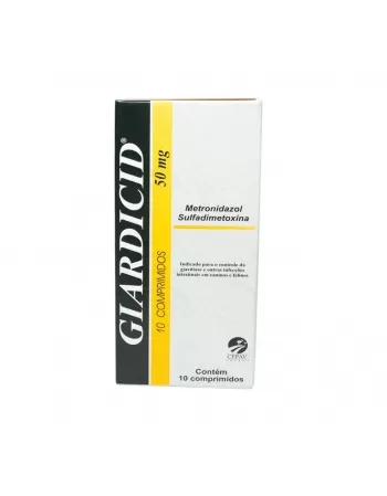 GIARDICID 50 MG C/ 10