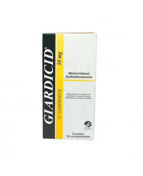 GIARDICID 50 MG C/ 10