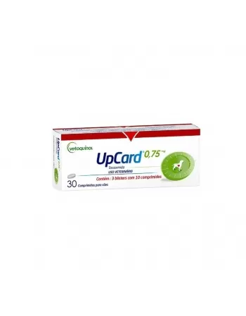 UPCARD 0,75 MG 30 CP