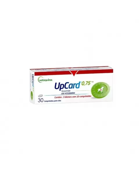 UPCARD 0,75 MG 30 CP