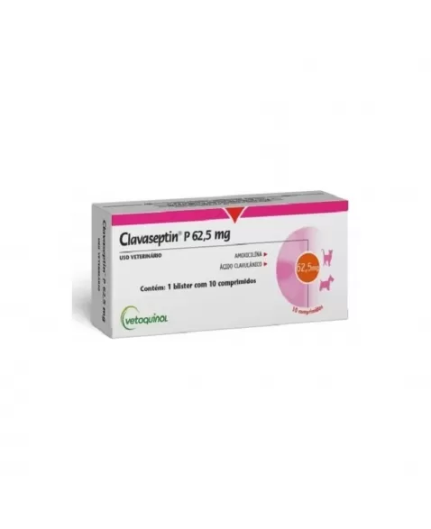 CLAVASEPTIN P 62,5 MG 10CP